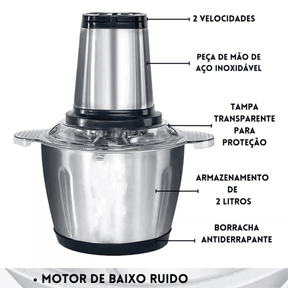 Pica Tudo Inox | Praticidade Total