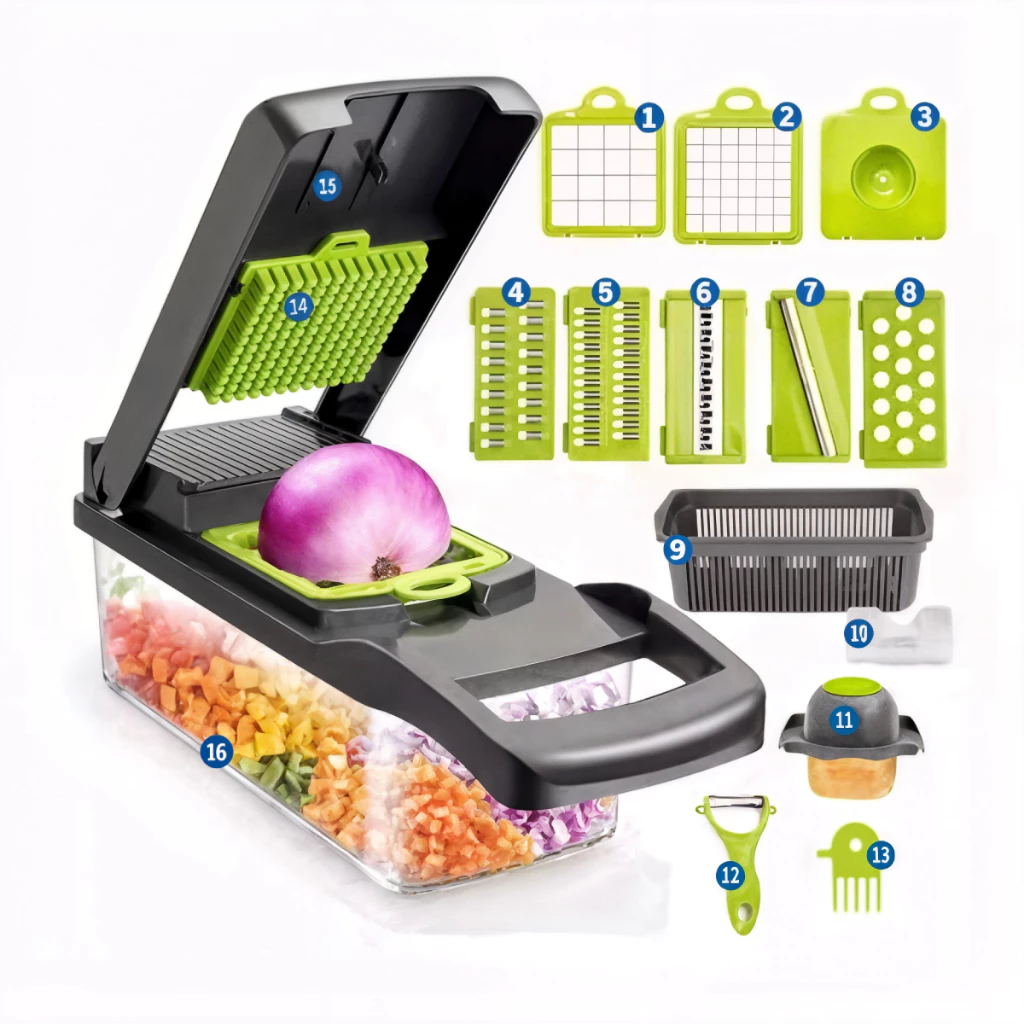 Cortador Multifuncional | Com Lâminas Inox