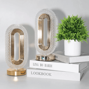 Luminária de Cristal Luxuosa