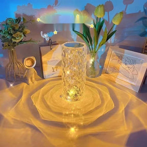 Luminária Cristal com 16 Cores