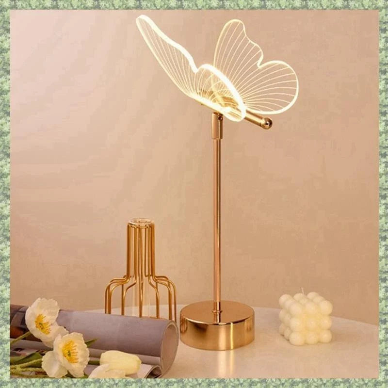 Abajur Borboleta Bivolt